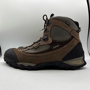 Cabela’s Mountain Hiker Air 8000 Gore-Tex Brown Men 12 D Waterproof Hiking Boots